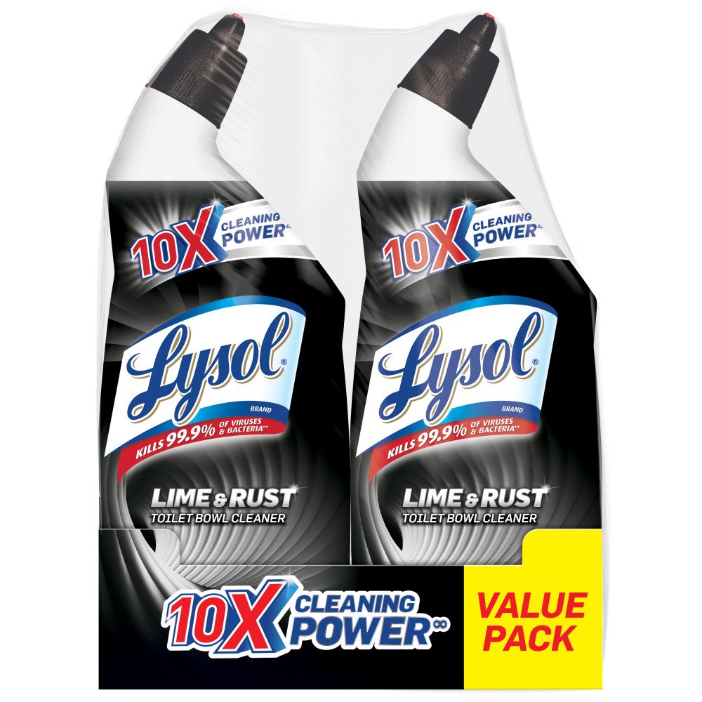 Lysol Lime & Rust Remover Toilet Bowl Cleaner 2-pk Just $3.79!