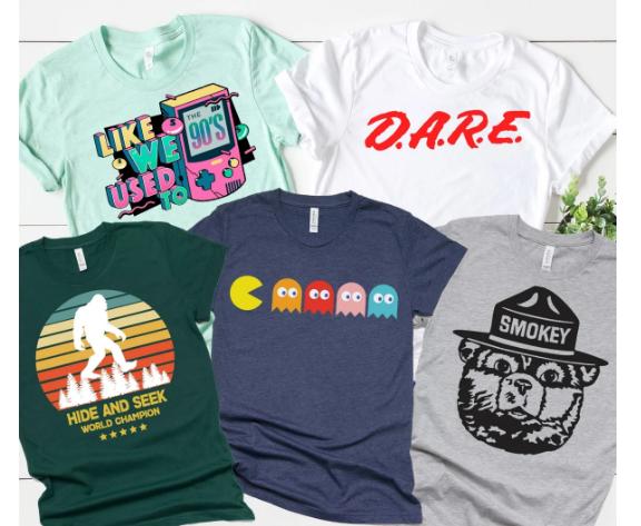 Vintage 90’s Tees – Only $13.99!
