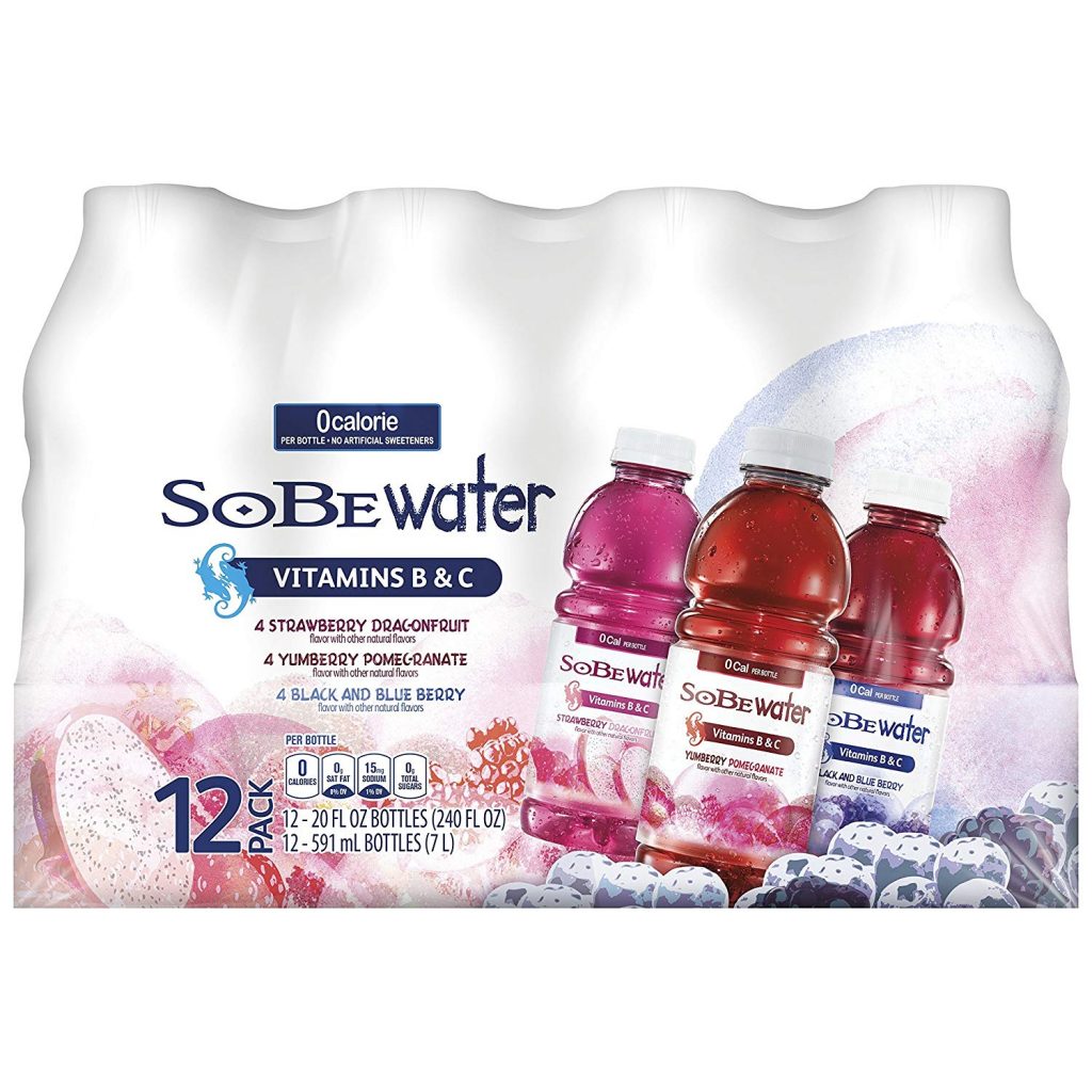 SoBeWater Variety Pack, 20 Fl Oz,12 Count Only $9.68!