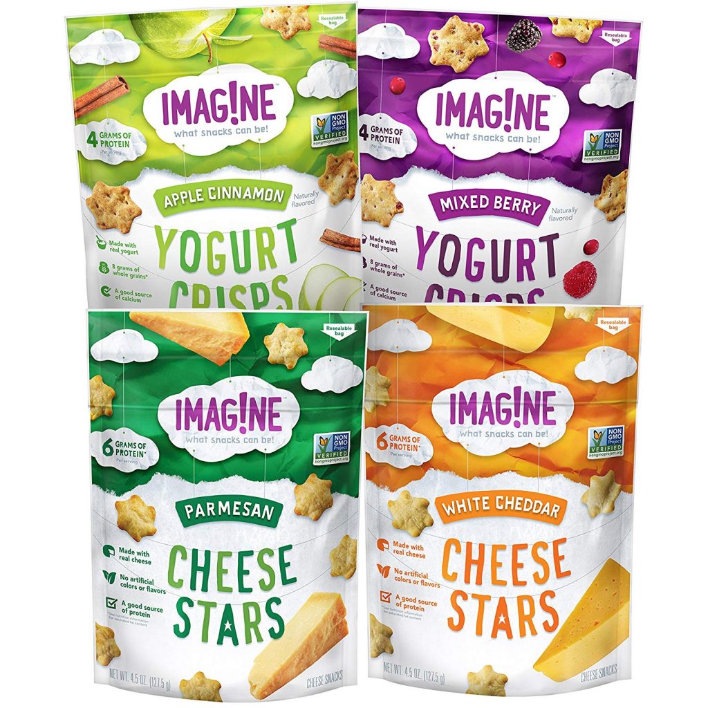 Imag!ne Cheese Stars and Yogurt Crisps 4-ct Sampler Variety Pack Only $10.28!