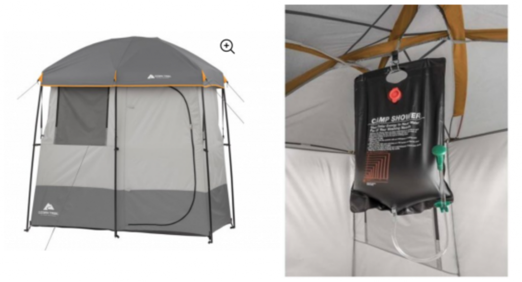 Ozark Trail 2-Room Non-Instant Shower Tent $59.99! (Reg. $79.99)