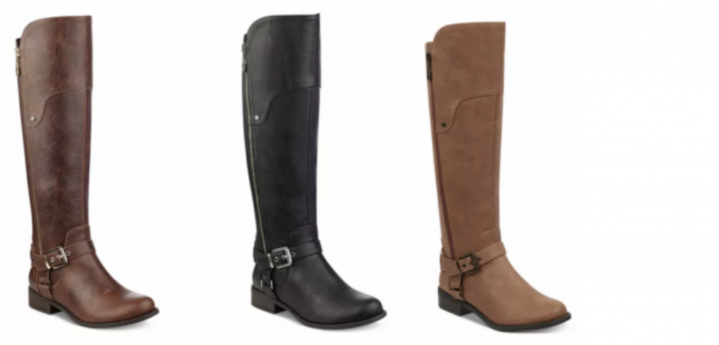 HURRY! G by GUESS Harson Tall Riding Boots Just $35.00! (Reg. $89.00)