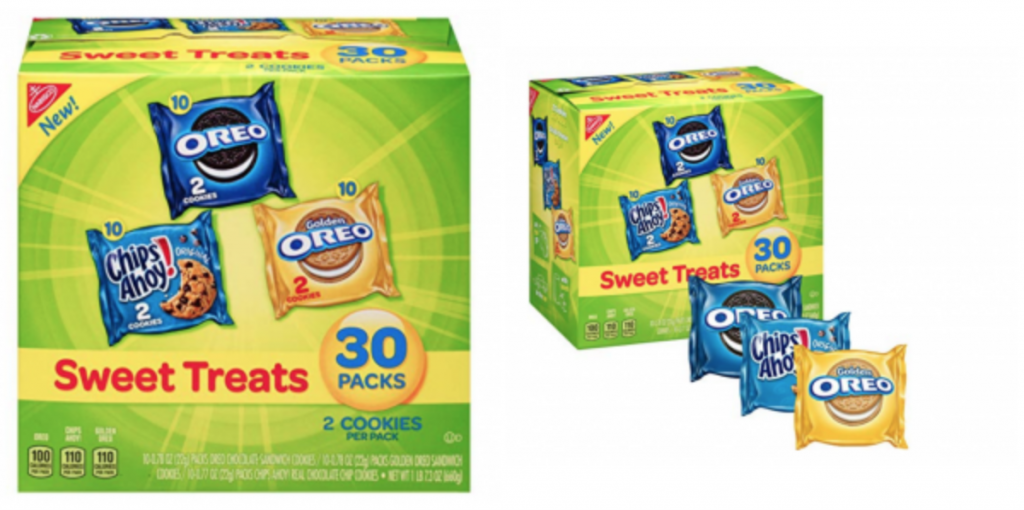 Nabisco Cookies Sweet Treats Variety Pack Cookies 30-Count Just $6.63 Shipped!