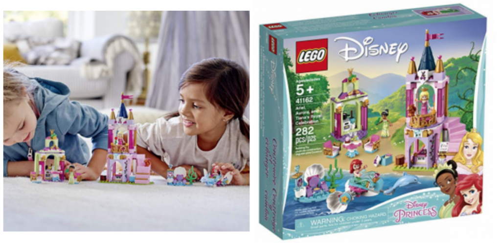 LEGO Disney Princess Ariel, Aurora, and Tiana’s Royal Celebration $31.99! (Reg. $39.99)