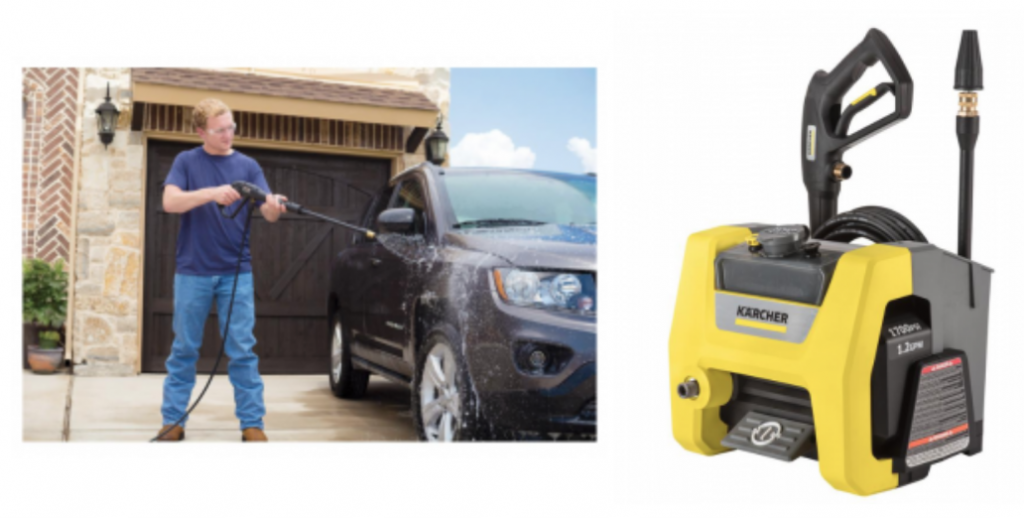 Karcher K1710 Cube, 1700 PSI 1.2 GPM Electric Pressure Washer Just $99.00 Today Only!