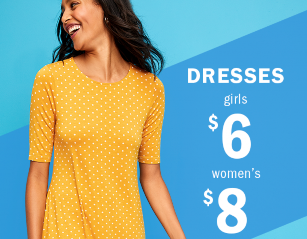 Old Navy: Dresses For Girls $6.00 & For Women $8.00 Today Only! Plus, 40% Off Everything Else!