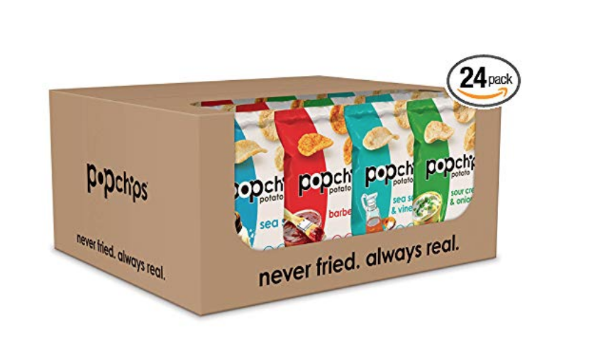 Popchips Potato Chips, Variety Pack, 24-Count Just $10.83 Shipped!
