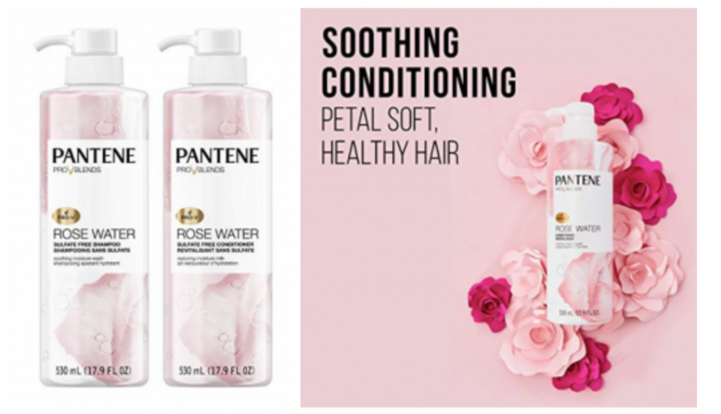 Pantene Pro V Blends Shampoo & Conditioner Rose Water 17.9fl oz 2-Pack $11.99 Shipped!