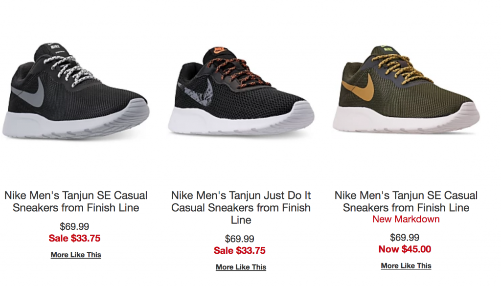 Nike Men’s Tanjun Sneakers As Low As $33.75 At Macy’s! (Reg. $69.99)