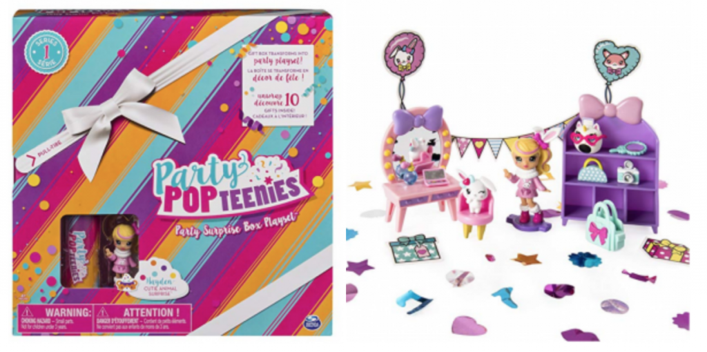 Party Popteenies – Cutie Animal Party Surprise Box Playset Just $4.97 As Add-On! (Reg. $14.99)