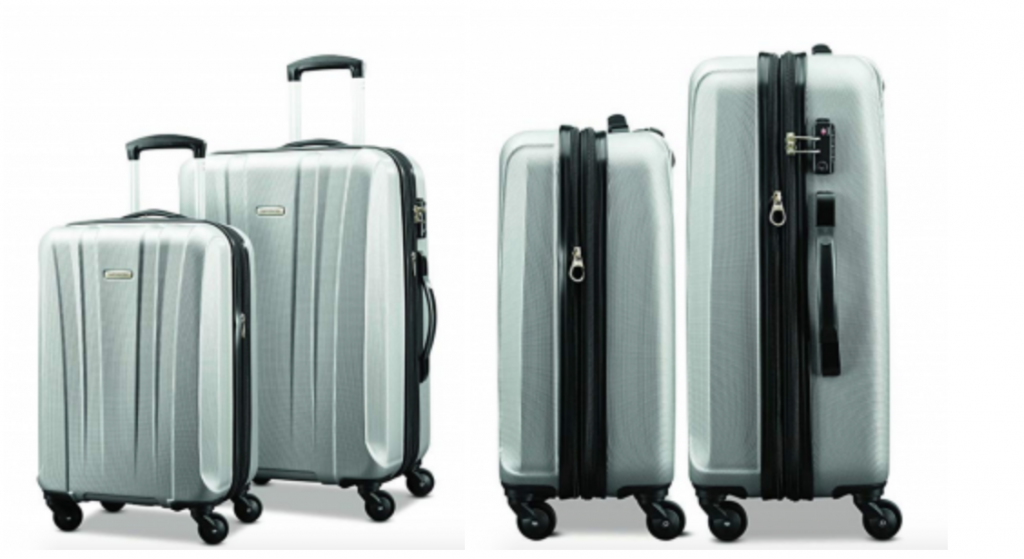 Samsonite Pulse Dlx Lightweight 2 Piece Hardside Set $116.06! (Reg. $338.89)