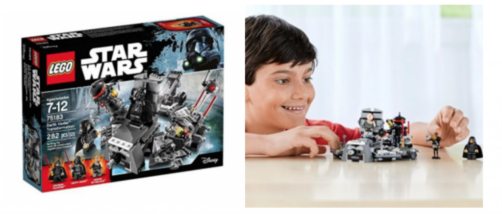 LEGO Star Wars Darth Vader Transformation Just $13.99! (Reg. $24.99)