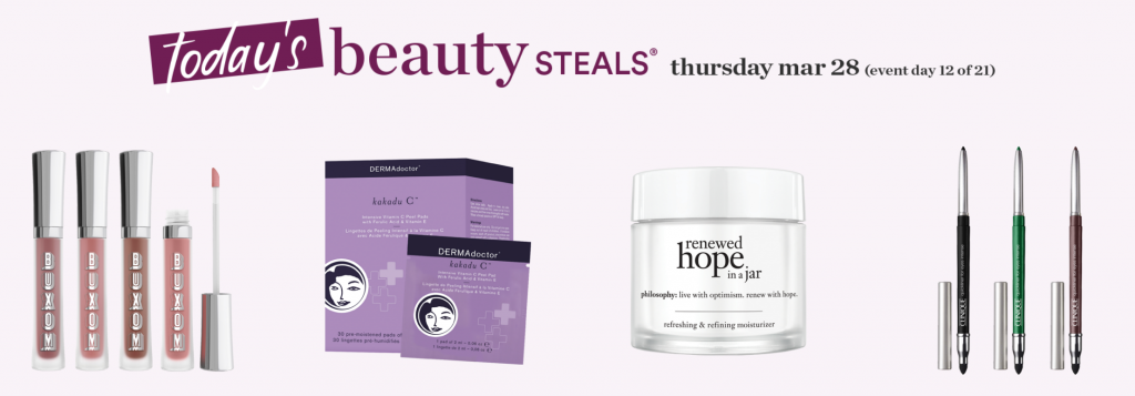 Ulta 21 Days of Beauty! Save 50% On Buxom, Philosophy, Clinique and Dermadoctor Today Only!