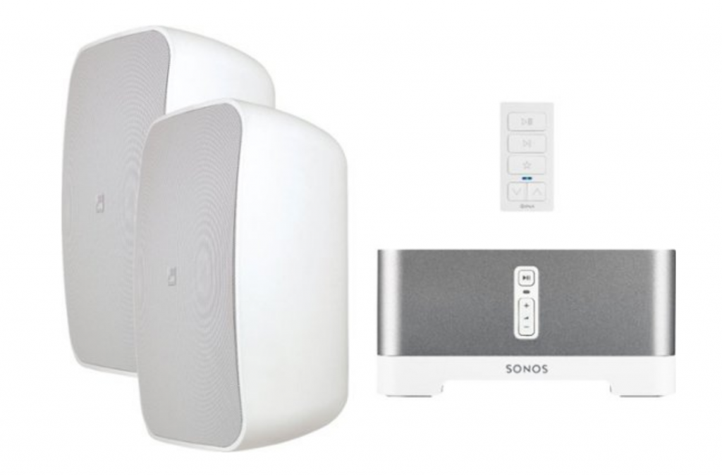Sonos & Sonance – Outdoor Speaker Streaming Audio Bundle $649.98 Today Only! (Reg. $1199.98)