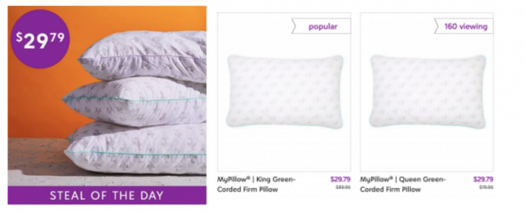 My Pillow Just $29.79 Today Only On Zulily! (Reg. $79.95)