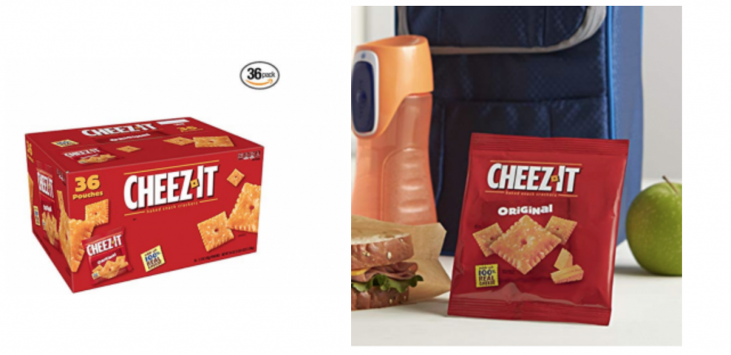 Cheez-It Baked Snack Cheese Crackers 1.5oz 36-Count Just $8.04 Shipped!