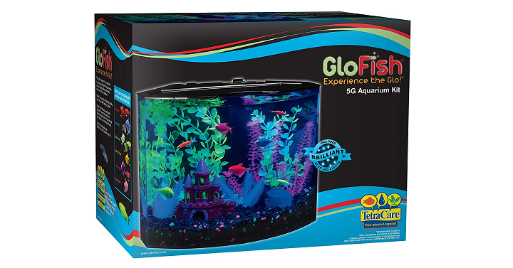 GloFish 5 Gallon Crescent Aquarium Kit Only $25.24 Shipped! (Reg $39)