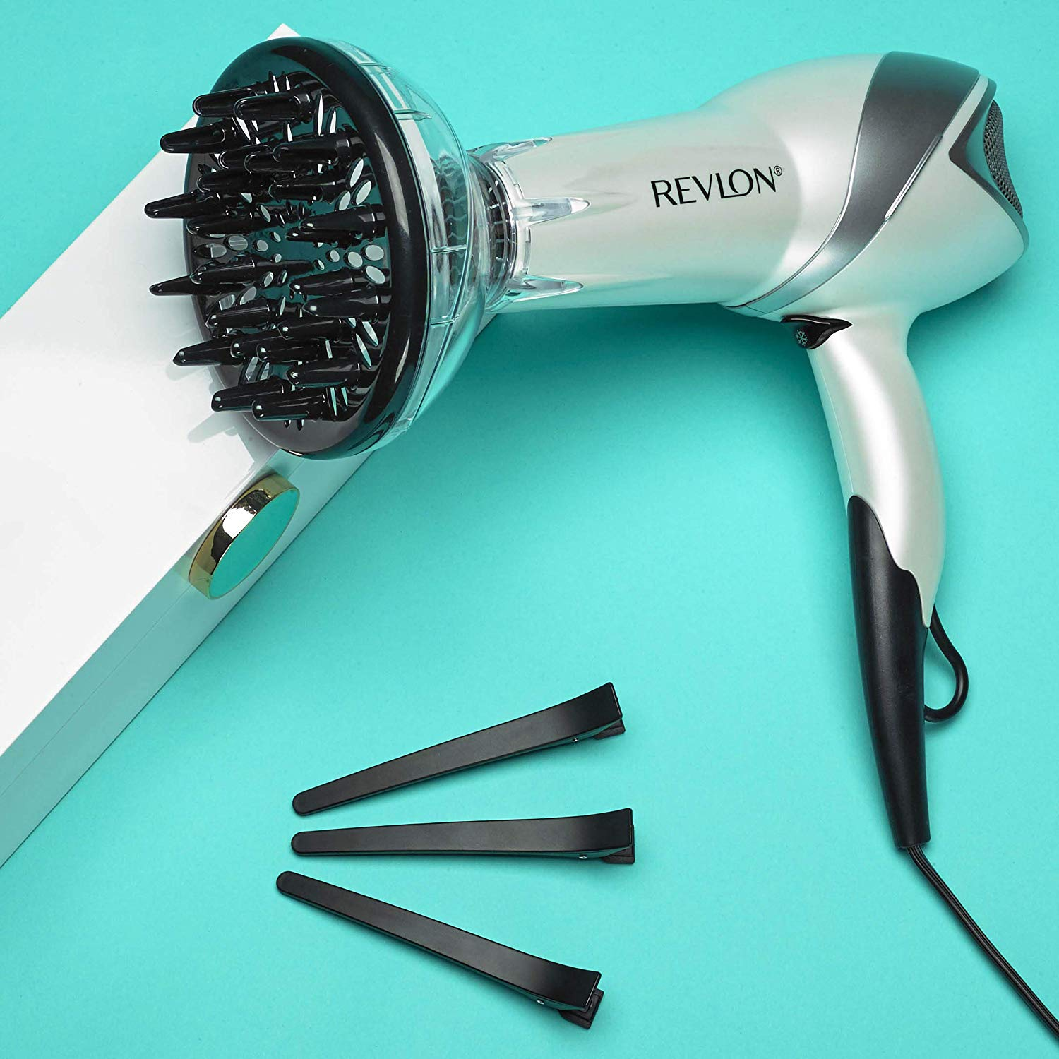 Revlon 1875W Infrared Hair Dryer with Hair Clips Only $13.19!