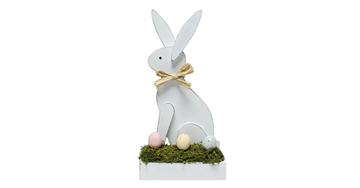 LAST DAY!!! Kohl’s 30% Off! HOT! Get Kohl’s Cash! Stack Codes! FREE Shipping! Celebrate Easter Together Easter Bunny Floor Decor – Just $8.39!