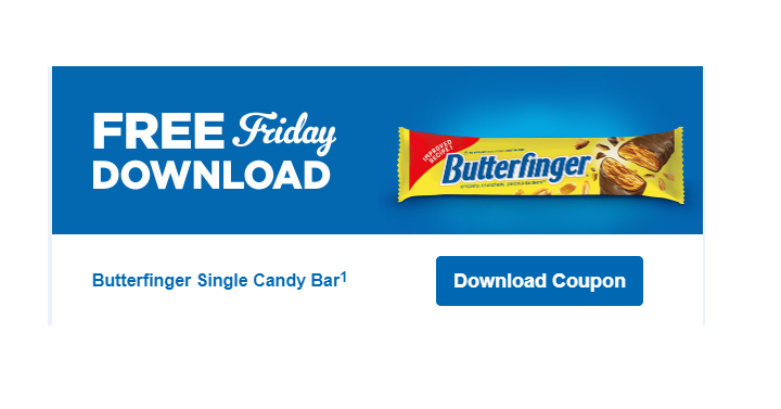 FREE Butterfinger Single Candy Bar! Download Coupon Today, March 22nd!