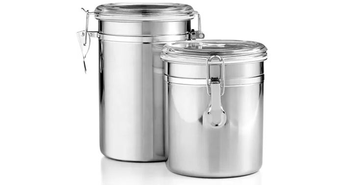 Martha Stewart Essentials Set of 2 Food Storage Canisters Only $8.79! (Reg. $17)