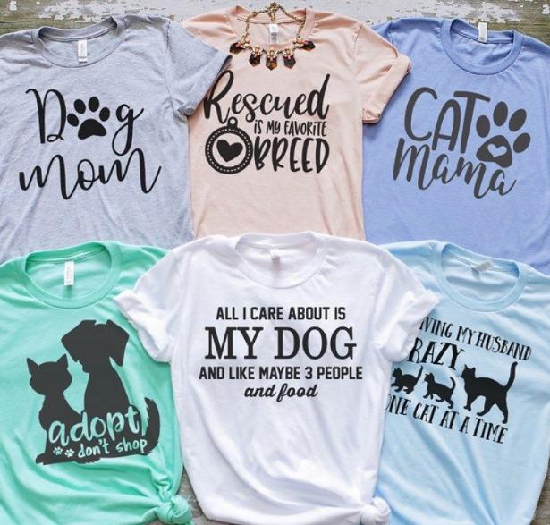 Cat/Dog Lady Tees – Only $13.99!