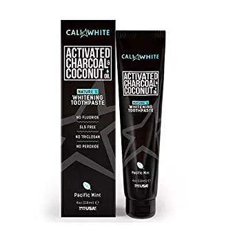 Cali White Activated Charcoal & Organic Coconut Oil Teeth Whitening Toothpaste Only $9.49 Shipped!