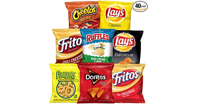 Frito-Lay Party Mix Variety Pack, 40 Count Only $12.63 Shipped! That’s Only $0.31 per Bag!