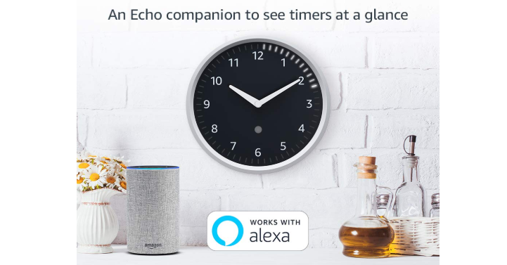 Echo Wall Clock Only $29.99 Shipped!