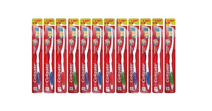 18 Pack Colgate Premier Extra Clean Toothbrushes Only $11.99 Shipped! That’s Only $0.67 Each!