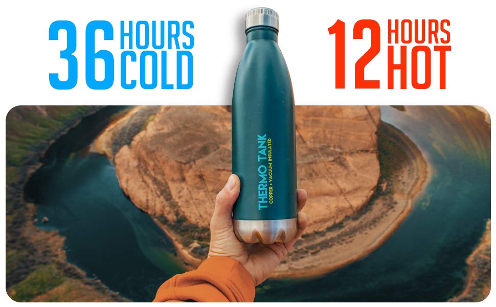 Thermo Tank Insulated Steel Water Bottle Just $9.77! (Lightning Deal!!)