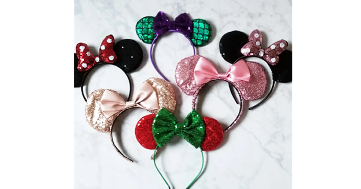 Dreaming Of The Mouse Ear Headbands in 17 Styles from Jane – Just $7.99! So cute!