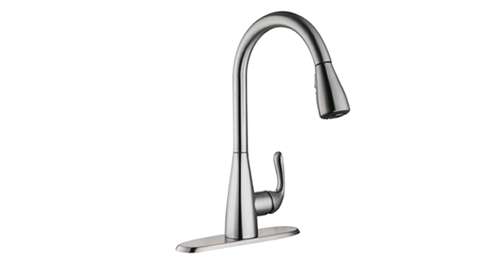 Carla Single-Handle Pull-Down Sprayer Kitchen Faucet – Just $49.88! Today Only! Was $98.00!