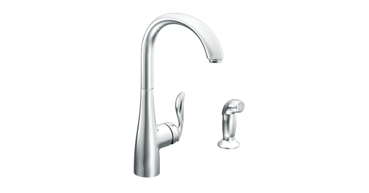 Moen Arbor One-Handle High Arc Kitchen Faucet – Just $139.16! Today only!
