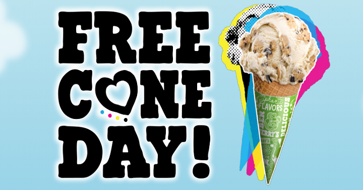 FREE Cone Day At Ben & Jerry’s Scoop Shops April 9th!