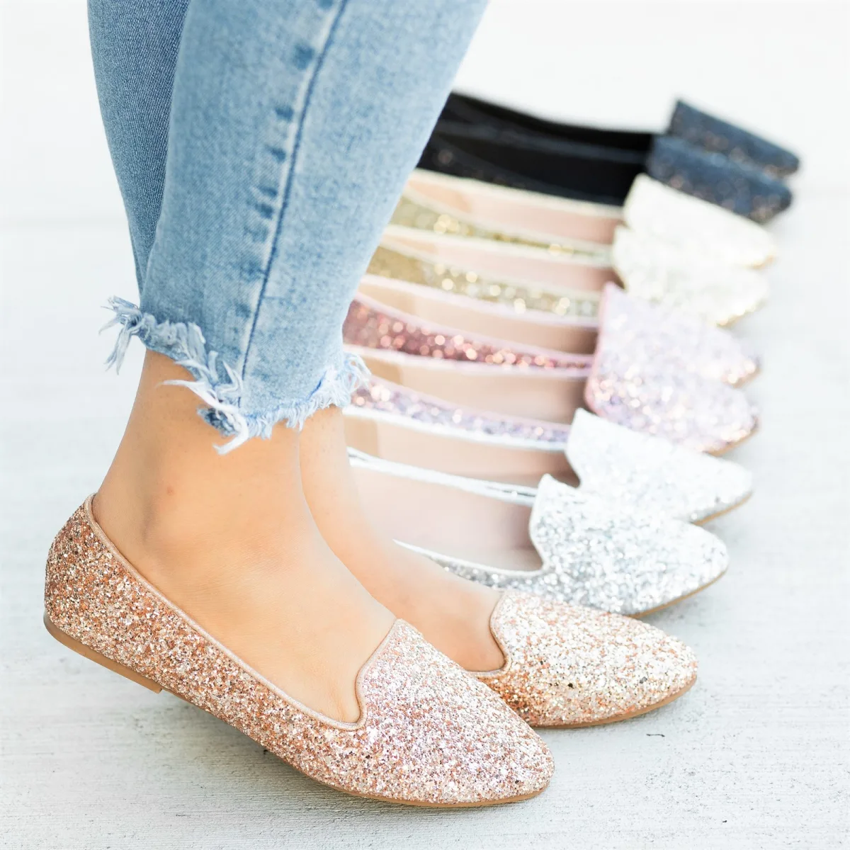 Glitter Loafers Only $12.99 SHIPPED!