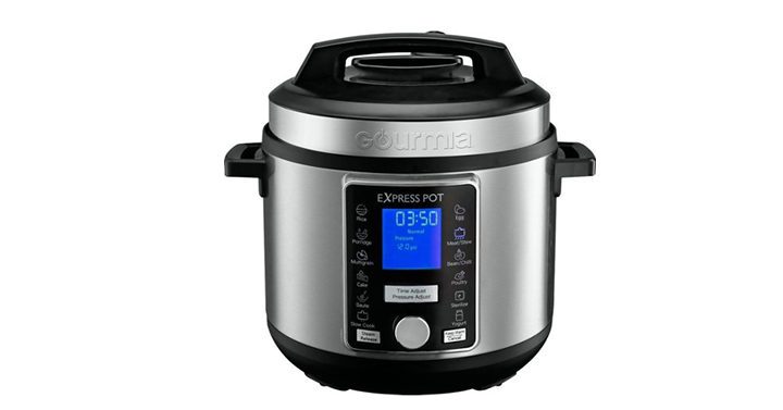 Gourmia 6-Quart Pressure Cooker with Auto Release – Just $79.99! Today only!