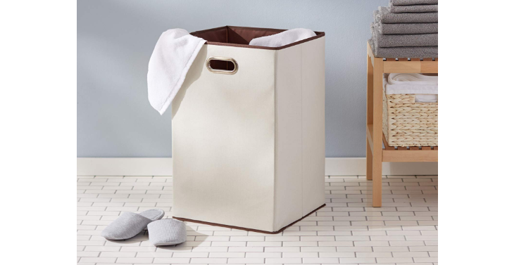 AmazonBasics Foldable Laundry Hamper Only $8.68! (Reg. $15)