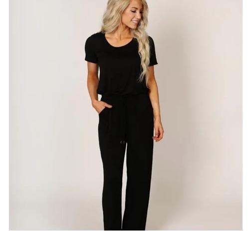 Short Sleeve Jumpsuit – Only $25.99!