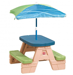 Step2 Sit and Play Kids Picnic Table With Umbrella $35