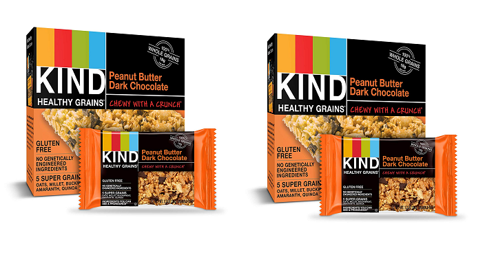 Kind Healthy Grains Bars (Peanut Butter Dark Chocolate) Gluten Free 30 Count Only $12.47 Shipped!