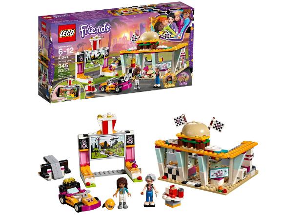 LEGO Friends Drifting Diner Race Car and Go-Kart Toy Building Kit – Only $19.80!