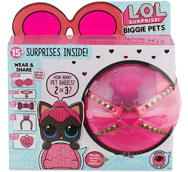 L.O.L. Surprise! Biggie Pet (Spicy Kitty) – Only $24.49!