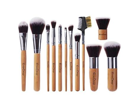 EmaxDesign 12 Pieces Makeup Brush Set – Only $10.99!