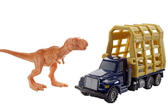 Matchbox Jurassic World Dino Transporters T-Rex Trailer – Only $7.86!
