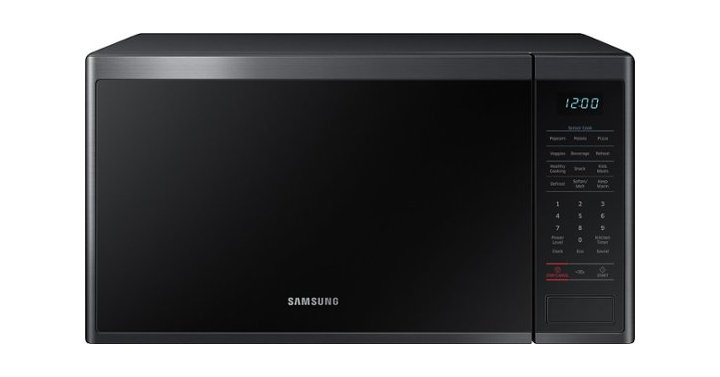 Samsung 1.4 cu. ft. Countertop Microwave, Fingerprint Resistant – Just $149.99! Was $219.99!