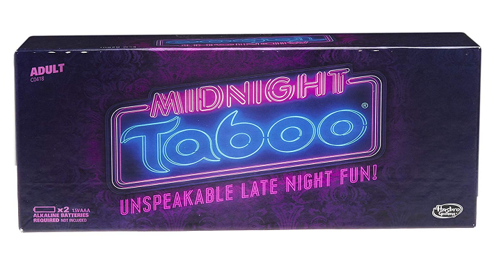 Hasbro Midnight Taboo Game Only $11.49! (Reg $24.99)