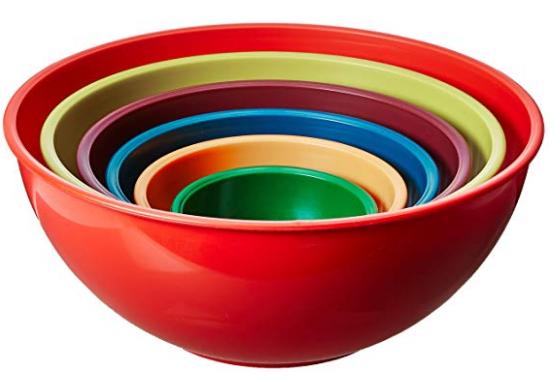 Gourmet Home Products 6-Piece Mixing Bowl Set – Only $10.63!