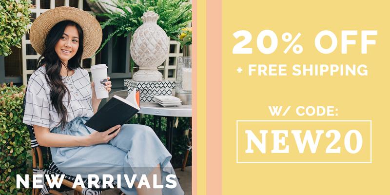 Cents of Style: 20% off New Arrivals and FREE Shipping!