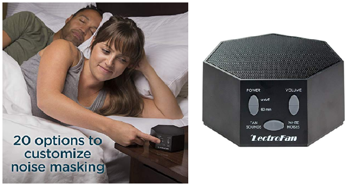 LectroFan High Fidelity White Noise Sound Machine Only $26.78 Shipped! (Reg. $50) Great Reviews!